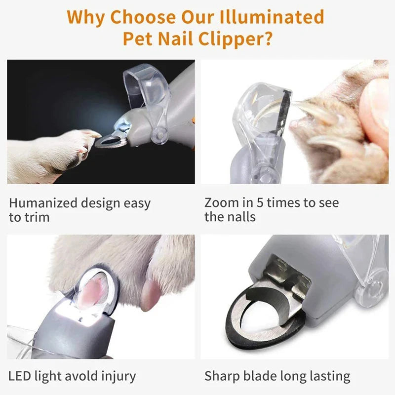 SafeGlow Pet Nail Cutter