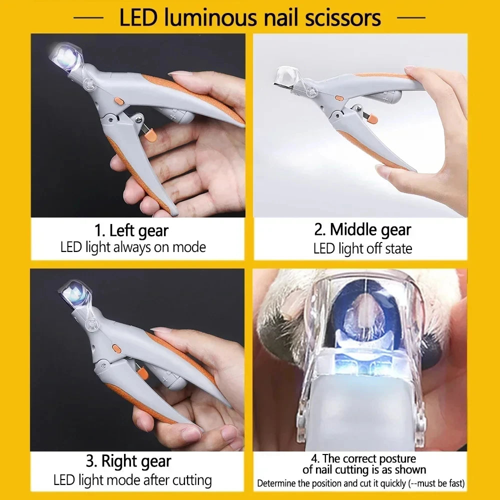 SafeGlow Pet Nail Cutter